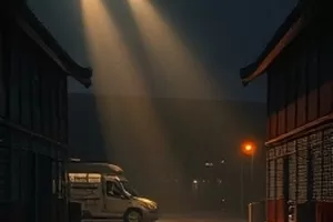 剧集《雾港来信》封面，雾中码头与一封泛黄信件